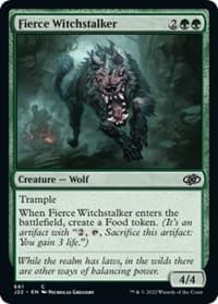 Fierce Witchstalker - Jumpstart 2022 - Magic: The Gathering card