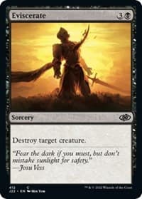 Eviscerate - Jumpstart 2022 - Magic: The Gathering card