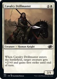 Cavalry Drillmaster - Jumpstart 2022 - Magic: The Gathering card