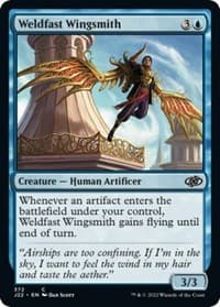 Weldfast Wingsmith - Jumpstart 2022 - Magic: The Gathering card