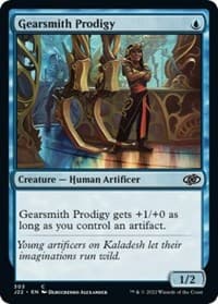 Gearsmith Prodigy - Jumpstart 2022 - Magic: The Gathering card