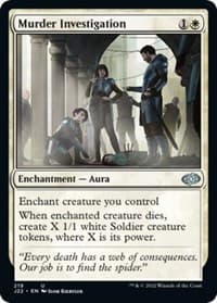 Murder Investigation - Jumpstart 2022 - Magic: The Gathering card