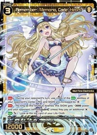 Remember//Memoria, Code: Heart - Welcome Back Diva -selector- - WIXOSS card