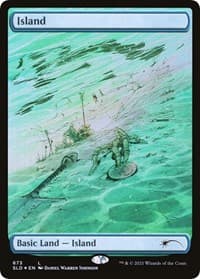Island (673) - Secret Lair Drop Series - Magic: The Gathering card