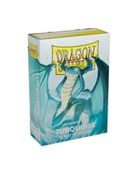 Dragon Shield Player's Choice Japanese Matte Sleeves - Turquoise (60-Pack) - Dragon Shield Card Sleeves - Card Sleeves card