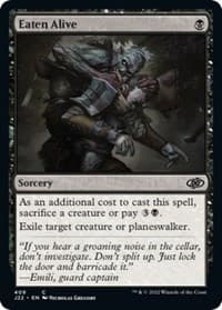 Eaten Alive - Jumpstart 2022 - Magic: The Gathering card
