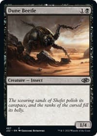 Dune Beetle - Jumpstart 2022 - Magic: The Gathering card