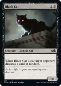 Black Cat - Jumpstart 2022 - Magic: The Gathering card