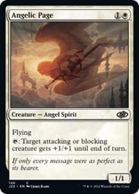 Angelic Page - Jumpstart 2022 - Magic: The Gathering card