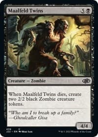 Maalfeld Twins - Jumpstart 2022 - Magic: The Gathering card