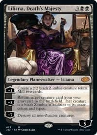 Liliana, Death's Majesty - Jumpstart 2022 - Magic: The Gathering card
