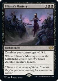 Liliana's Mastery - Jumpstart 2022 - Magic: The Gathering card