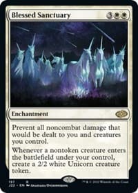 Blessed Sanctuary - Jumpstart 2022 - Magic: The Gathering card