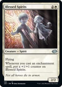 Blessed Spirits - Jumpstart 2022 - Magic: The Gathering card
