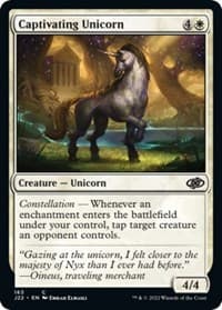 Captivating Unicorn - Jumpstart 2022 - Magic: The Gathering card