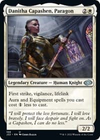 Danitha Capashen, Paragon - Jumpstart 2022 - Magic: The Gathering card