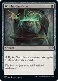 Witch's Cauldron - Jumpstart 2022 - Magic: The Gathering card