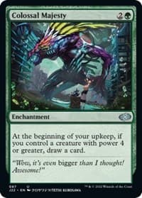 Colossal Majesty - Jumpstart 2022 - Magic: The Gathering card