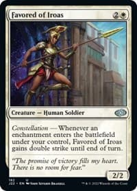 Favored of Iroas - Jumpstart 2022 - Magic: The Gathering card