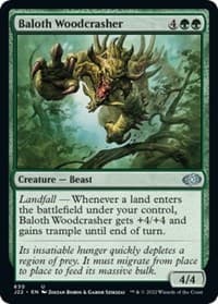 Baloth Woodcrasher - Jumpstart 2022 - Magic: The Gathering card