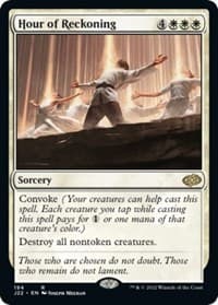 Hour of Reckoning - Jumpstart 2022 - Magic: The Gathering card
