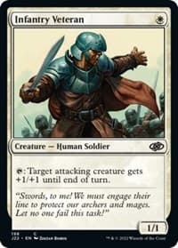 Infantry Veteran - Jumpstart 2022 - Magic: The Gathering card
