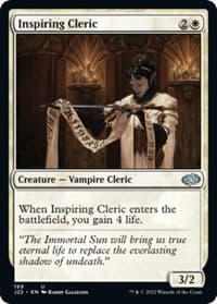 Inspiring Cleric - Jumpstart 2022 - Magic: The Gathering card