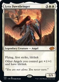 Lyra Dawnbringer - Jumpstart 2022 - Magic: The Gathering card