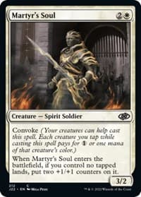 Martyr's Soul - Jumpstart 2022 - Magic: The Gathering card