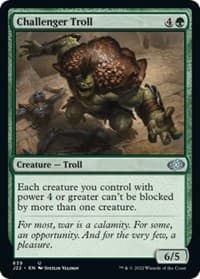 Challenger Troll - Jumpstart 2022 - Magic: The Gathering card