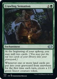 Crawling Sensation - Jumpstart 2022 - Magic: The Gathering card
