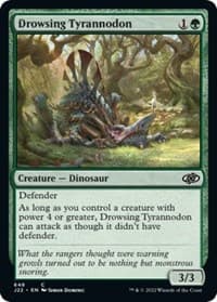 Drowsing Tyrannodon - Jumpstart 2022 - Magic: The Gathering card