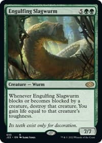 Engulfing Slagwurm - Jumpstart 2022 - Magic: The Gathering card