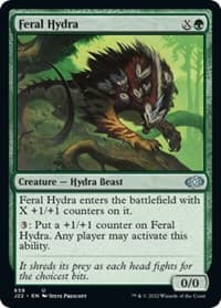 Feral Hydra - Jumpstart 2022 - Magic: The Gathering card