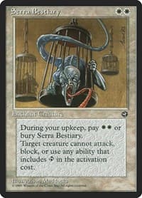 Serra Bestiary - Homelands - Magic: The Gathering card