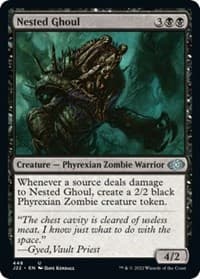Nested Ghoul - Jumpstart 2022 - Magic: The Gathering card