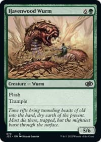 Havenwood Wurm - Jumpstart 2022 - Magic: The Gathering card
