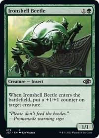 Ironshell Beetle - Jumpstart 2022 - Magic: The Gathering card