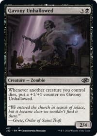 Gavony Unhallowed - Jumpstart 2022 - Magic: The Gathering card