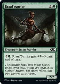 Kraul Warrior - Jumpstart 2022 - Magic: The Gathering card