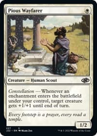 Pious Wayfarer - Jumpstart 2022 - Magic: The Gathering card