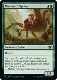 Mammoth Spider - Jumpstart 2022 - Magic: The Gathering card