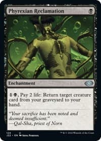 Phyrexian Reclamation - Jumpstart 2022 - Magic: The Gathering card