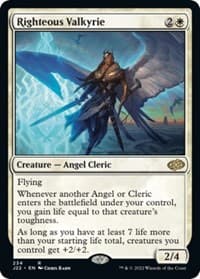 Righteous Valkyrie - Jumpstart 2022 - Magic: The Gathering card