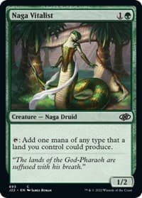 Naga Vitalist - Jumpstart 2022 - Magic: The Gathering card