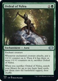 Ordeal of Nylea - Jumpstart 2022 - Magic: The Gathering card