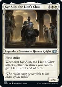 Syr Alin, the Lion's Claw - Jumpstart 2022 - Magic: The Gathering card