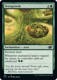 Overgrowth - Jumpstart 2022 - Magic: The Gathering card