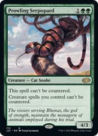 Prowling Serpopard - Jumpstart 2022 - Magic: The Gathering card