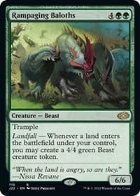 Rampaging Baloths - Jumpstart 2022 - Magic: The Gathering card